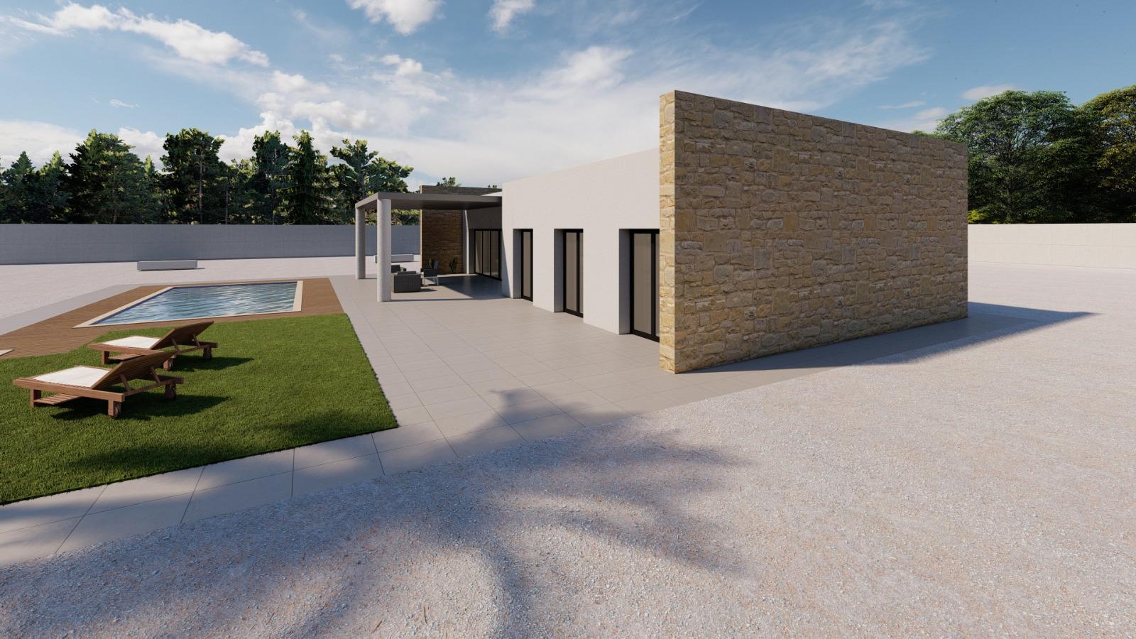 Exclusiva Promoción de 4 Villas de Obra Nueva en Pinoso