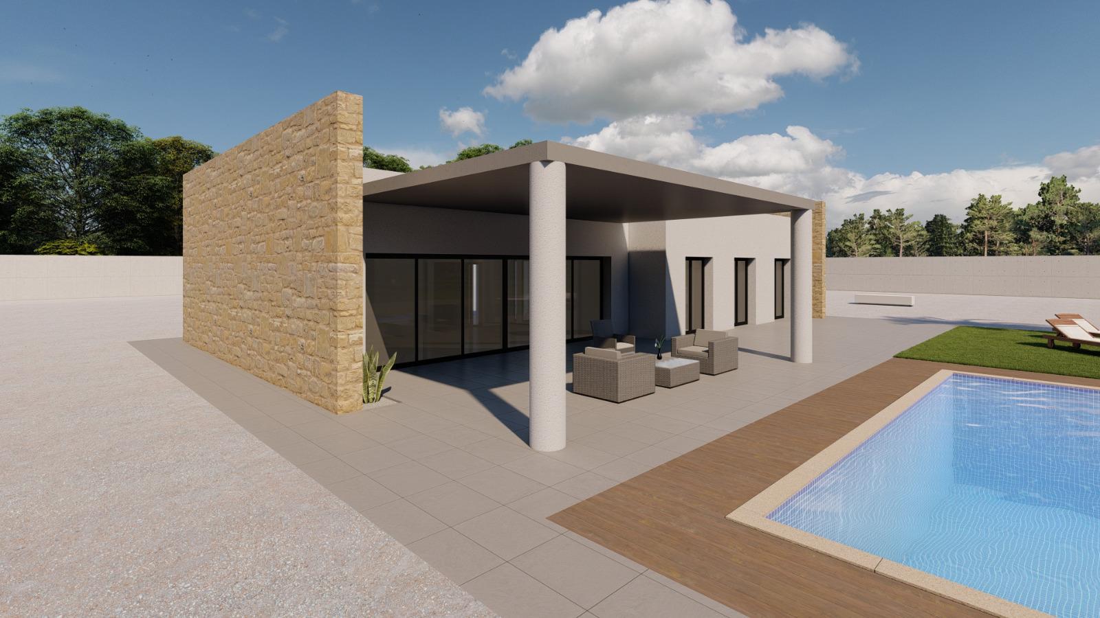 Exclusiva Promoción de 4 Villas de Obra Nueva en Pinoso