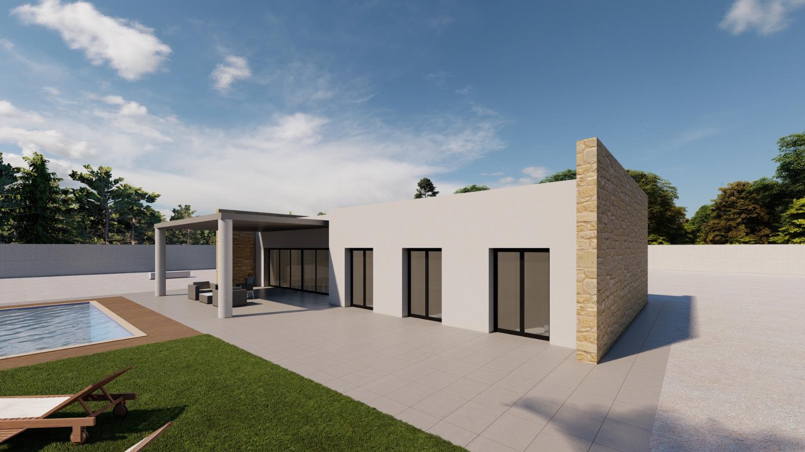 Exclusiva Promoción de 4 Villas de Obra Nueva en Pinoso