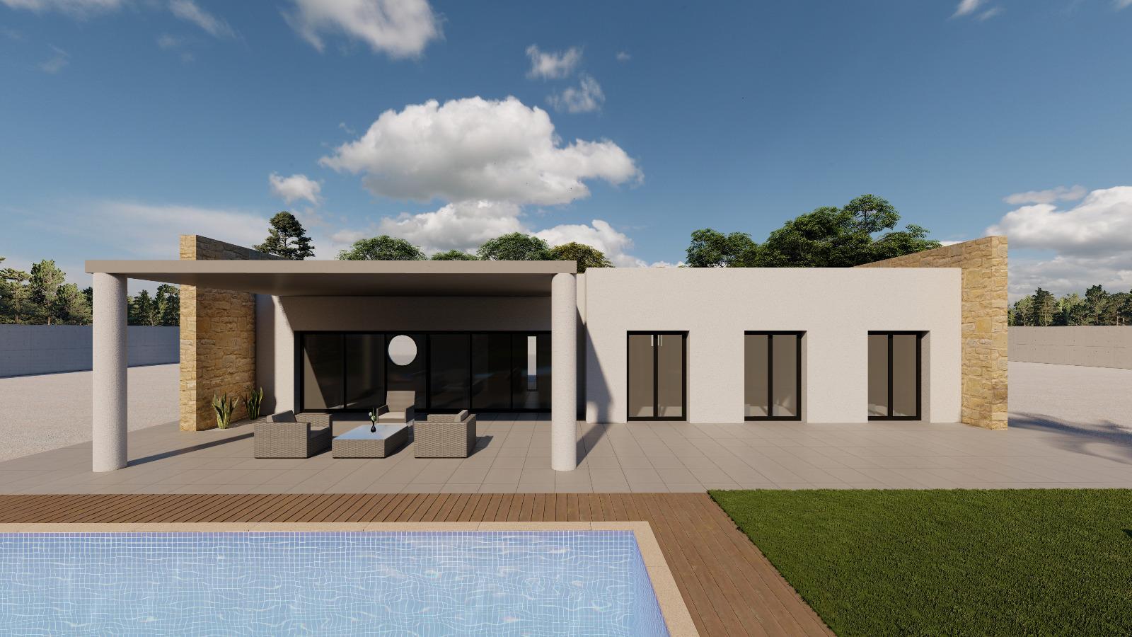 Exclusiva Promoción de 4 Villas de Obra Nueva en Pinoso