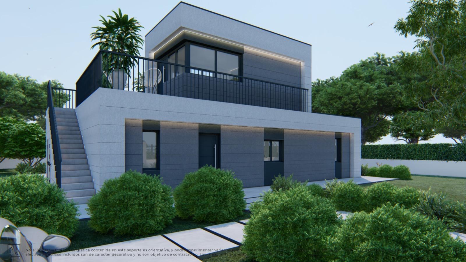 Parcela con licencia de obra concedida