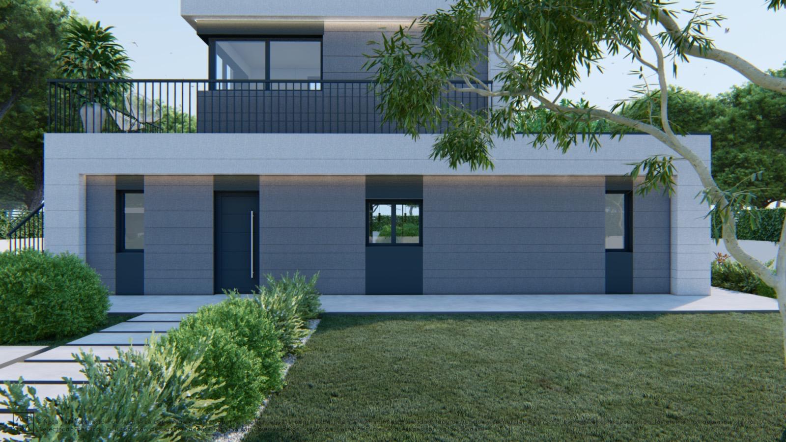 Parcela con licencia de obra concedida