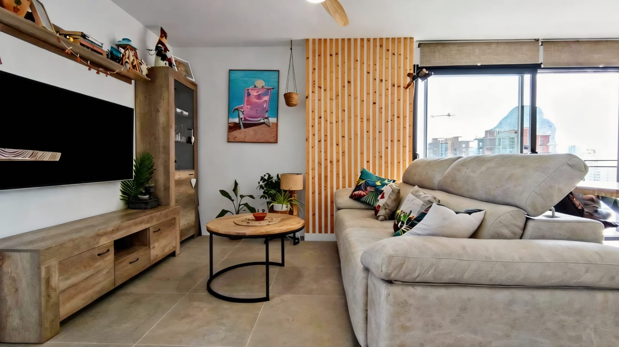 Apartamento en Calpe con vistas al mar y las salinas 