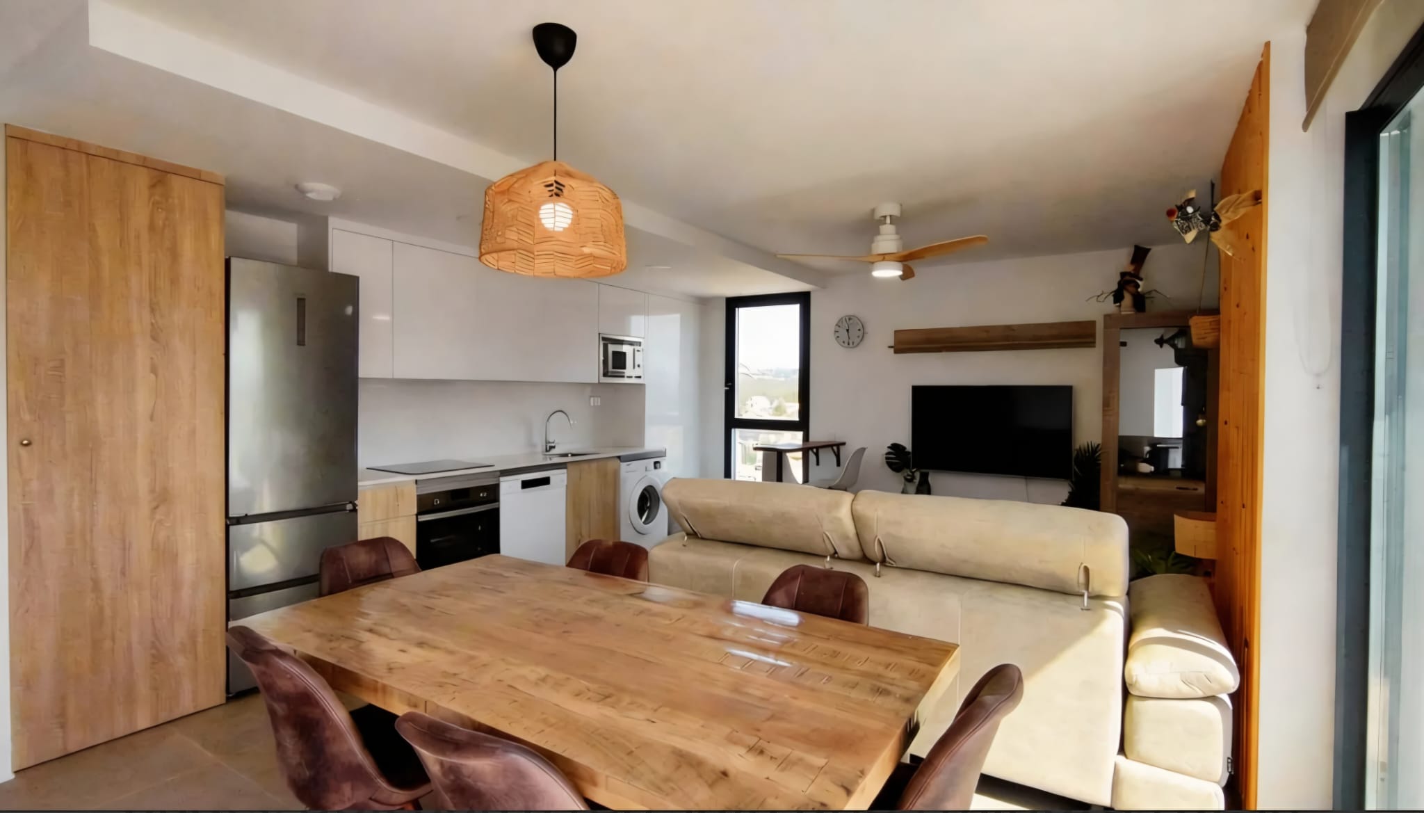 Apartamento en Calpe con vistas al mar y las salinas 