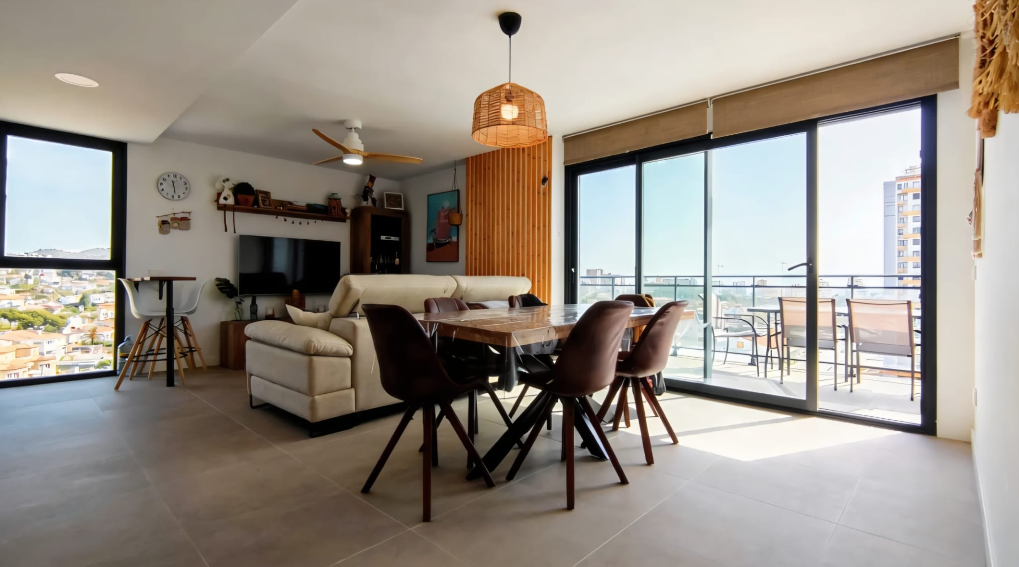 Apartamento en Calpe con vistas al mar y las salinas 