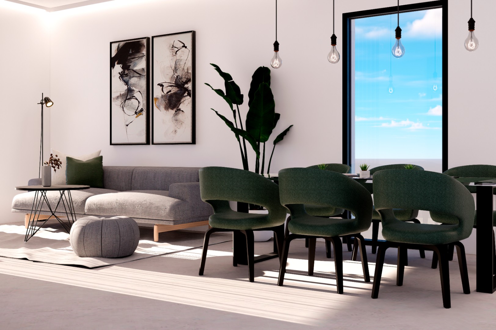 Apartamentos junto al campo de golf en Finestrat
