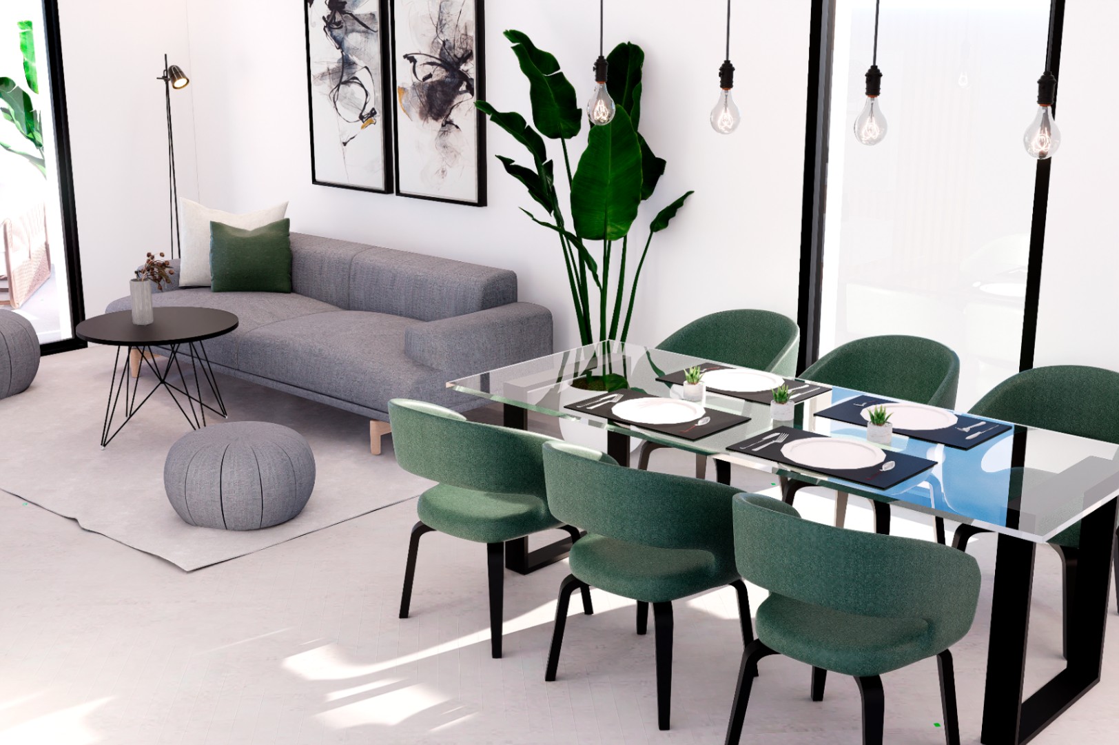 Apartamentos junto al campo de golf en Finestrat