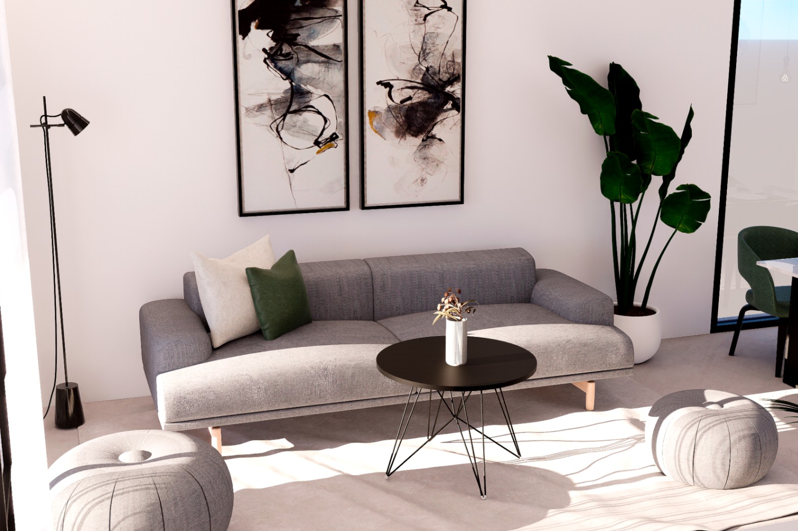 Apartamentos junto al campo de golf en Finestrat