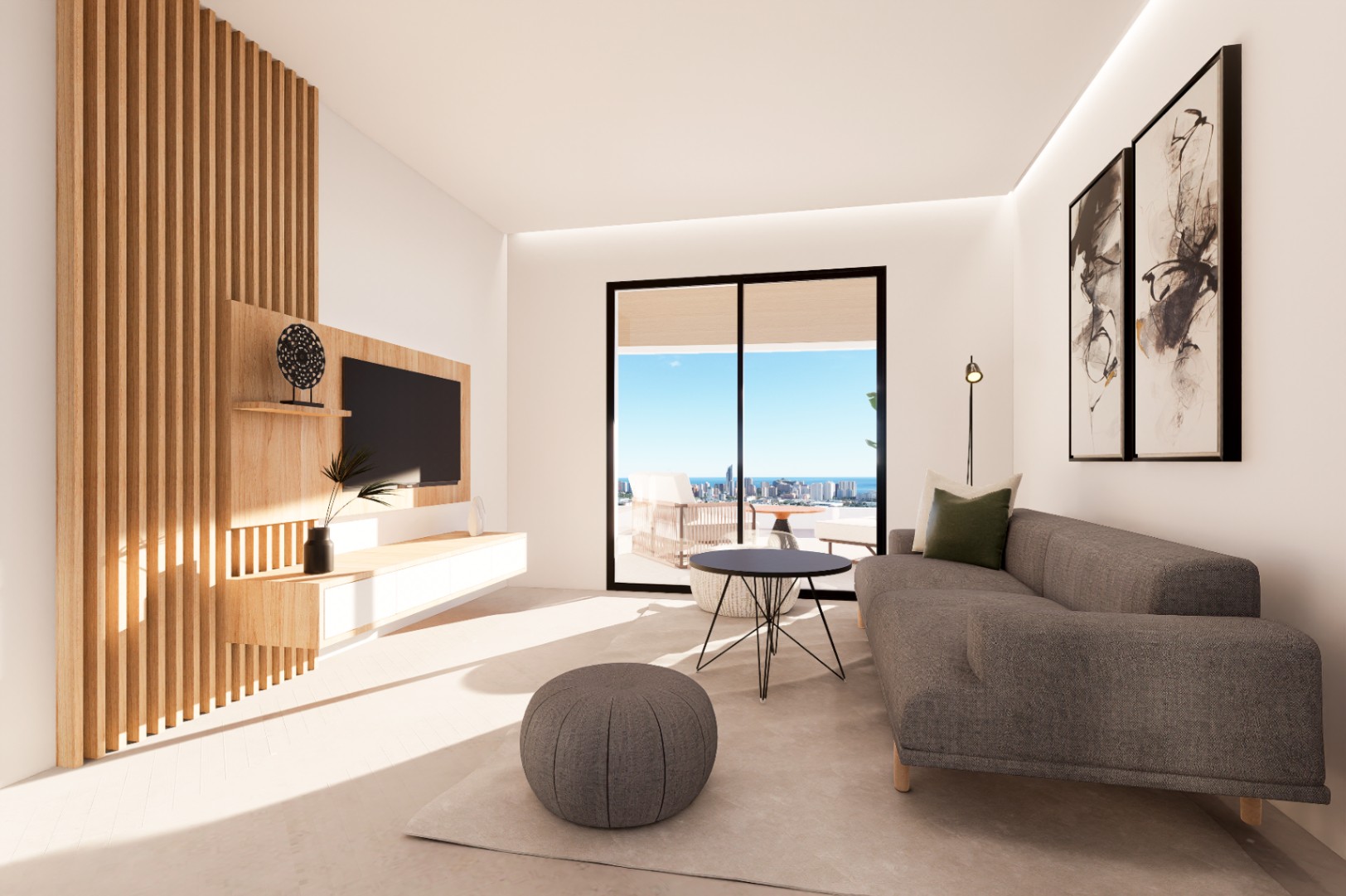 Apartamentos junto al campo de golf en Finestrat