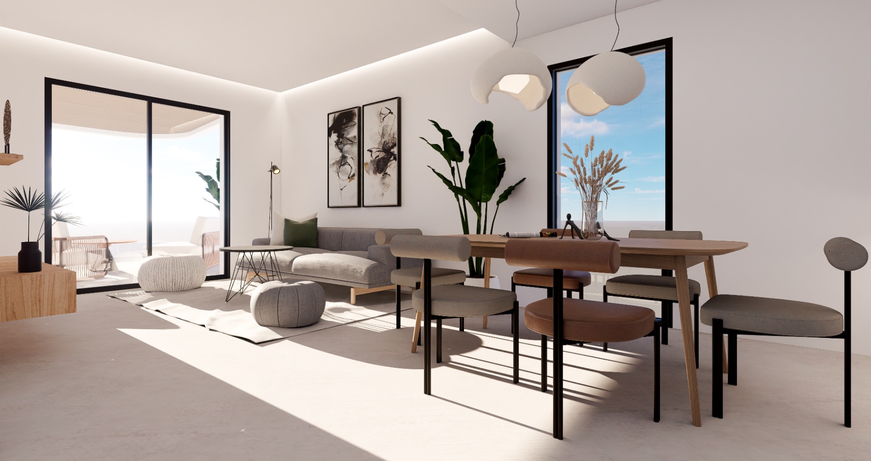 Apartamentos junto al campo de golf en Finestrat