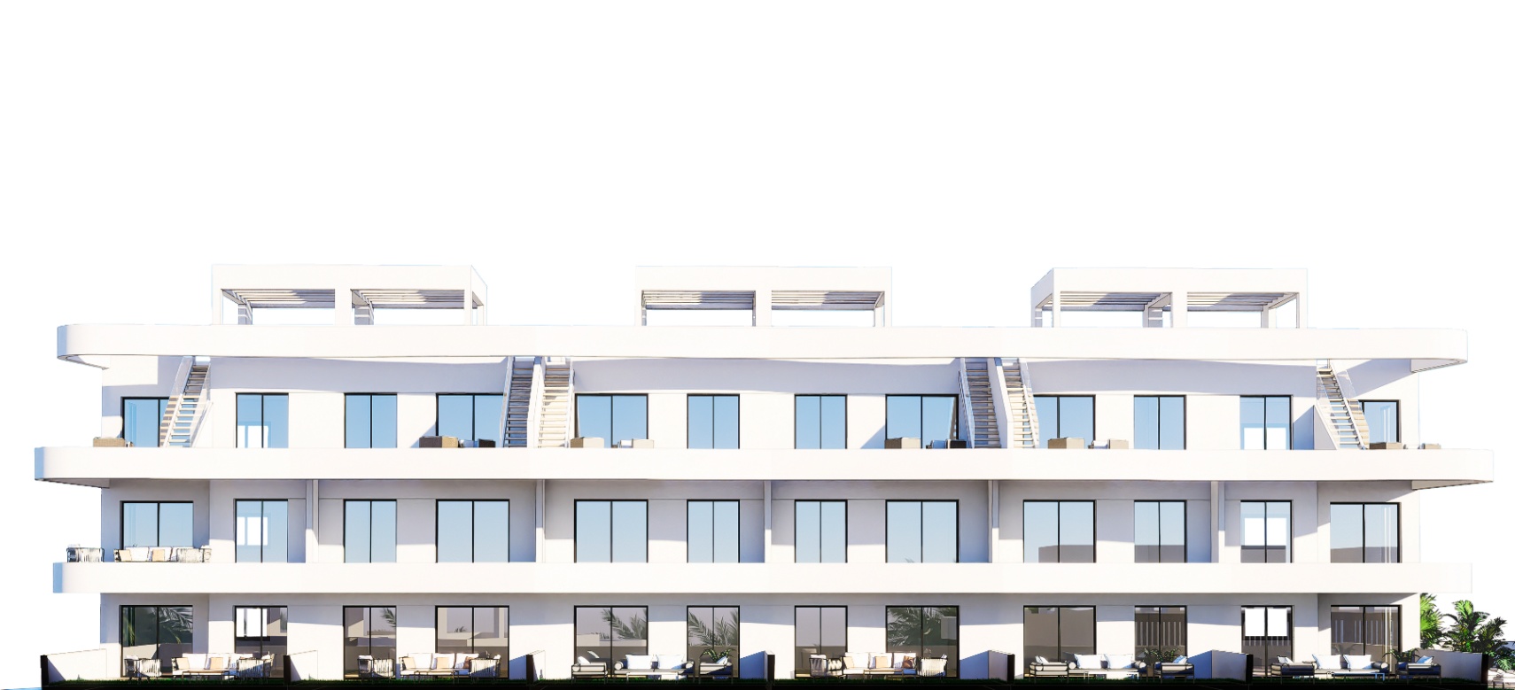 Apartamentos junto al campo de golf en Finestrat