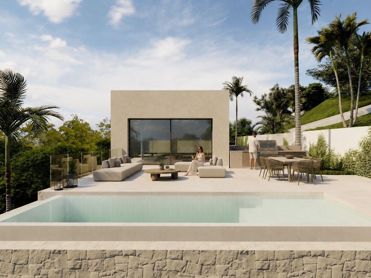 Parcela con proyecto de villa en Marquesa III (Dénia), orientación sur y vistas al Montgó